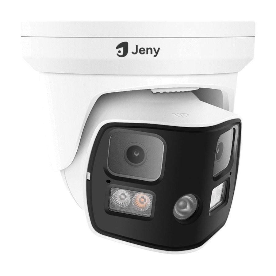 JENY JNW-8D1 8MP 180° Panoramic Dual-Lens Turret