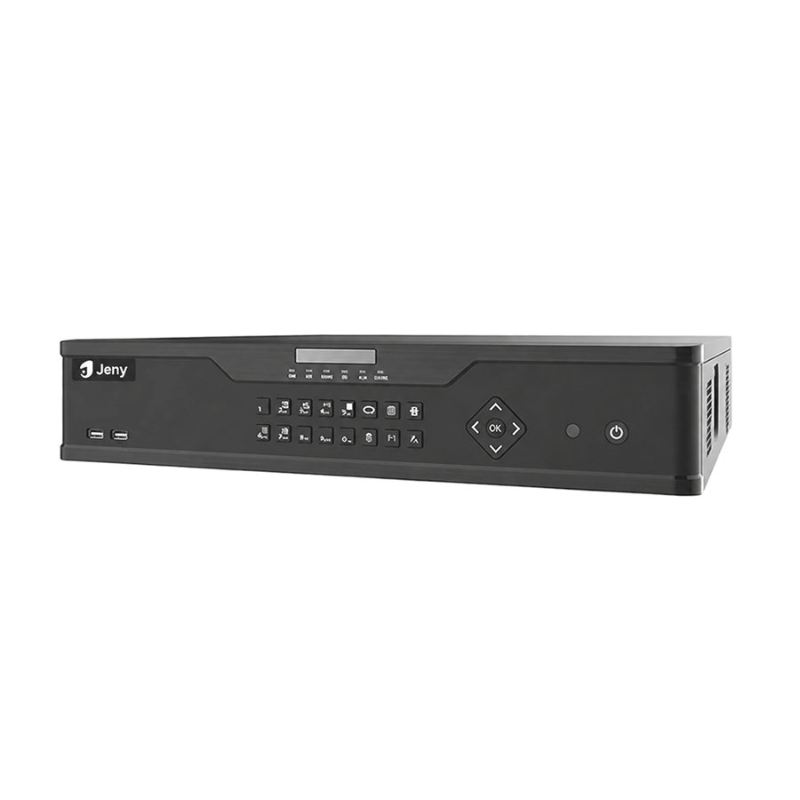 JENY NVR3416-P16 16-Channel 12MP PoE Recorder, 4 Drives